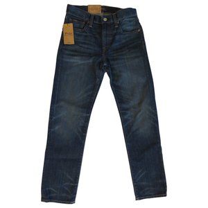 Polo Ralph Lauren Waverly Straight High Rise Crop Jeans 25 Blue NWT